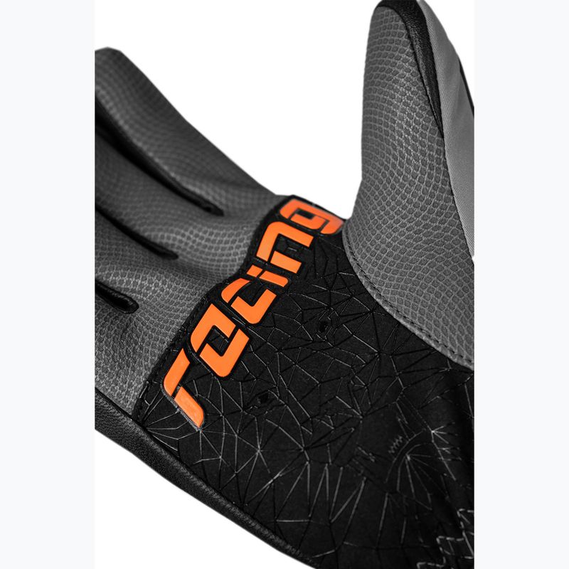 Férfi síkesztyűk Reusch Ultra steel grey / black / shoc 8