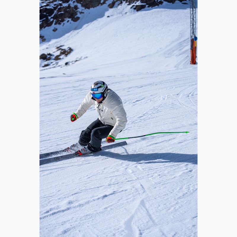 Férfi síkesztyű Reusch Ultra black/fluorescent red 7