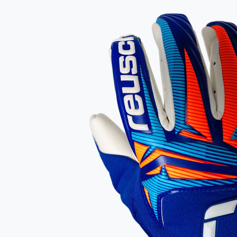 Kapus kesztyűk Reusch Attrakt Gold X Guardian sharp blue/white/shocking orange 6