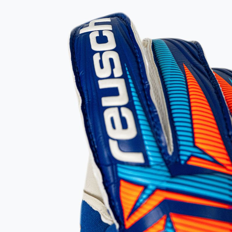 Reusch Attrakt Duo Evolution kapuskesztyű sharp blue/white/shocking orange 6