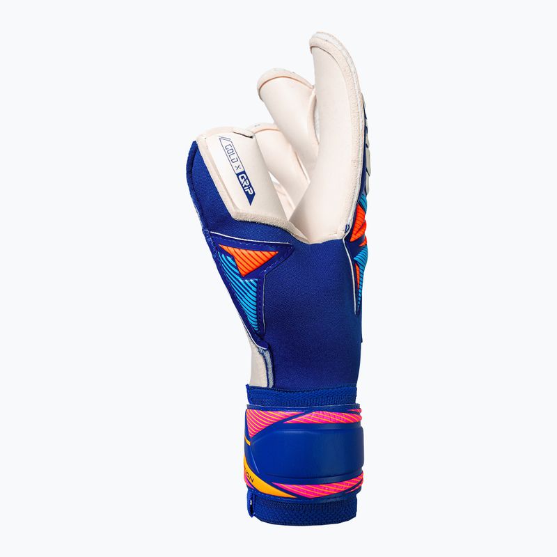 Kapus kesztyűk Reusch Attrakt Gold X Evolution sharp blue/white/shocking orange 4
