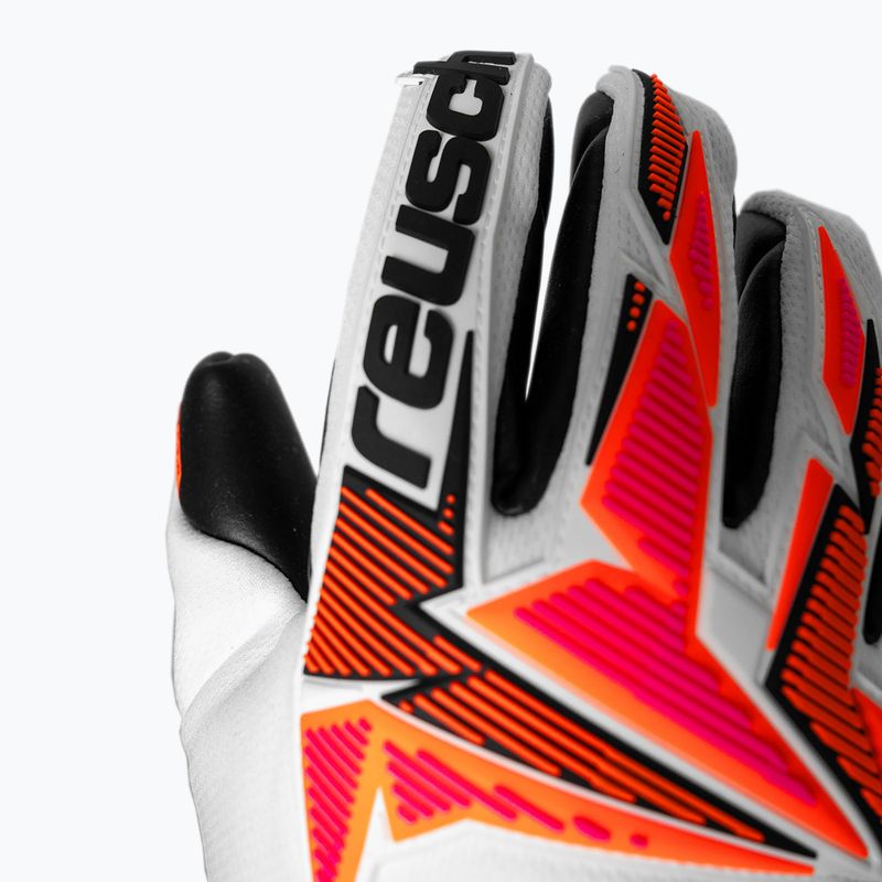 Kapus kesztyűk Reusch Attrakt Freegel Gold X white/shocking orange/black 7