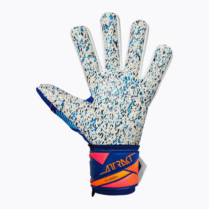 Reusch Attrakt Fusion NC sharp blue/white/shocking orange kapusztisztárok 3