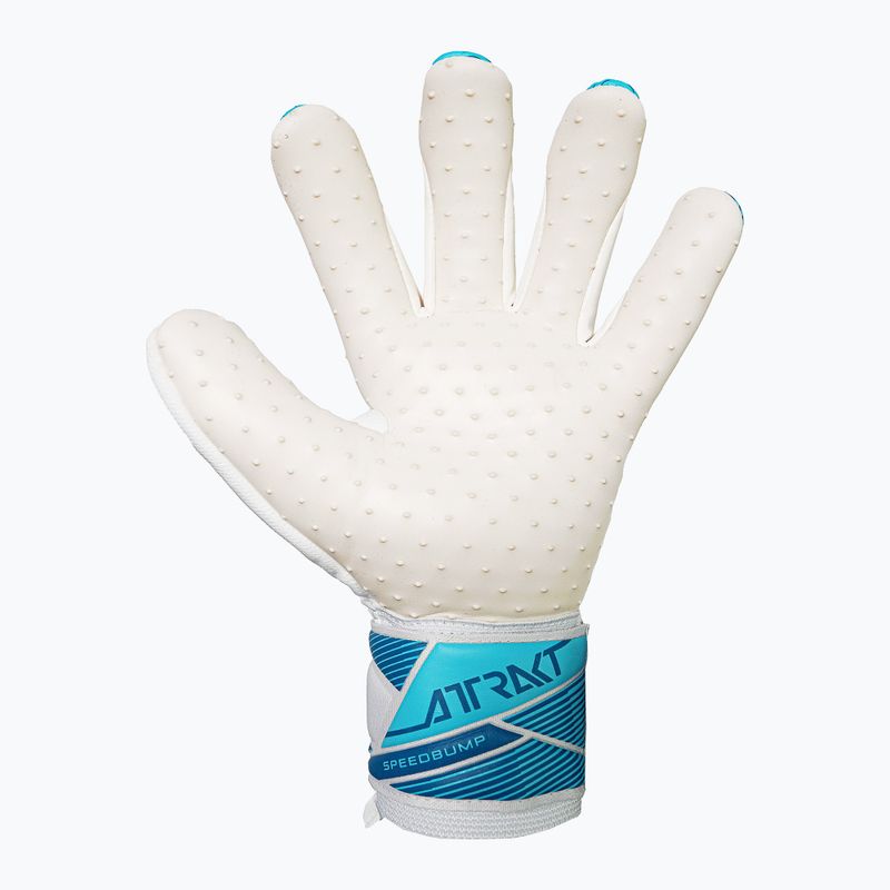 Reusch Attrakt SpeedBump white/light blue kapuszkesztyű 3