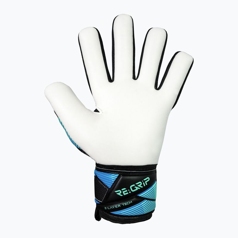 Reusch Attrakt RE:GRIP NC black/ocean light kapuskesztyű 4