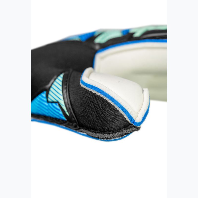 Reusch Attrakt RE:GRIP Evolution black/ocean light kapus kesztyű 7