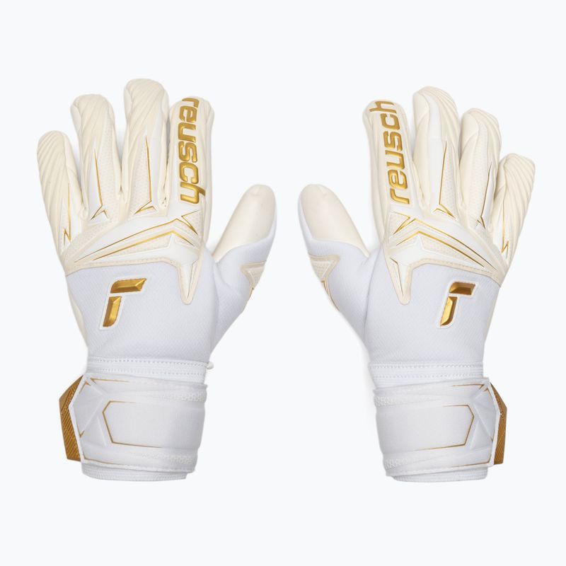Reusch Attrakt AB1 Advance white/gold kapus kesztyű 2