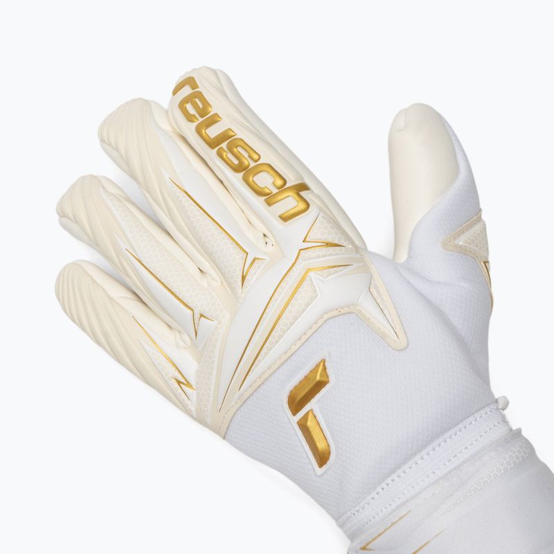 Reusch Attrakt AB1 Advance white/gold kapus kesztyű 4