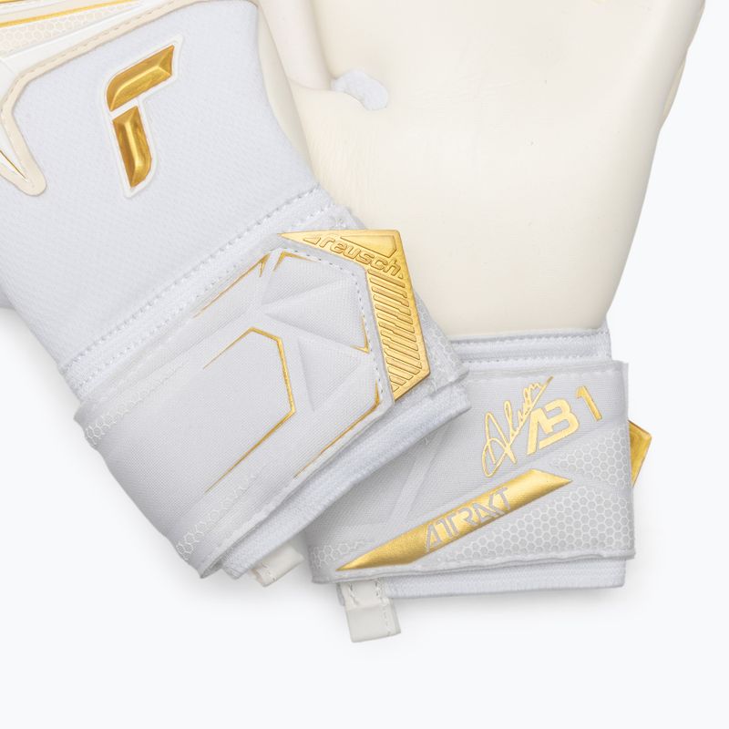 Reusch Attrakt AB1 Advance white/gold kapus kesztyű 5