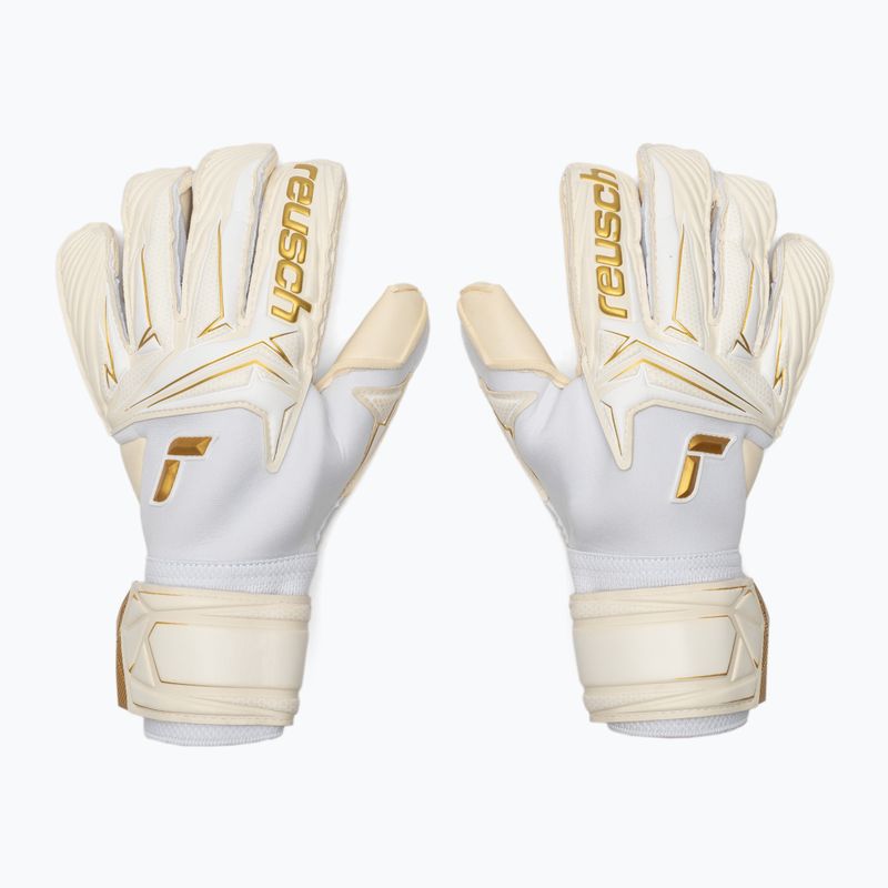 Reusch Attrakt AB1 Duo white/gold kapus kesztyű 2