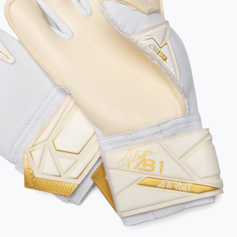 Reusch Attrakt AB1 Duo white/gold kapus kesztyű 5