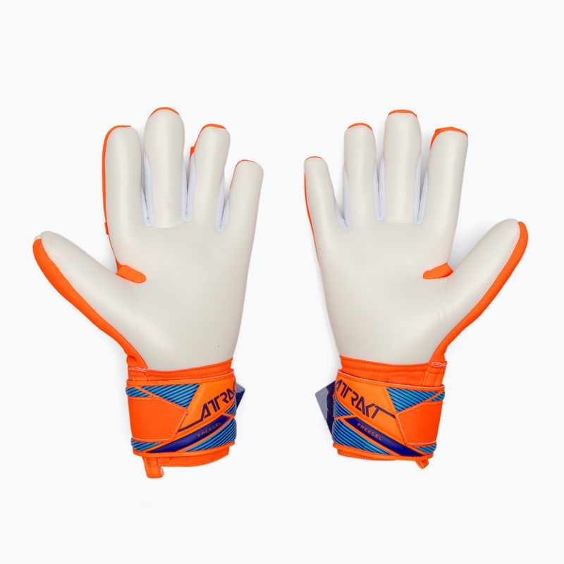 Kapus kesztyűk Reusch Attrakt Freegel Advance shocking orange/blue 3