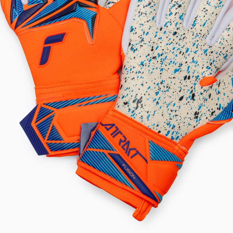 Reusch Attrakt Fusion kapuszkesztyű NC shocking orange/blue 5