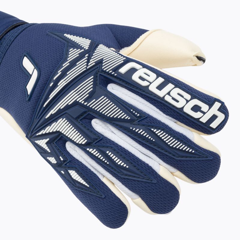 Kapuskesztyűk Reusch Attrakt Freegel Gold X Finger Support Junior premium blue/white 4