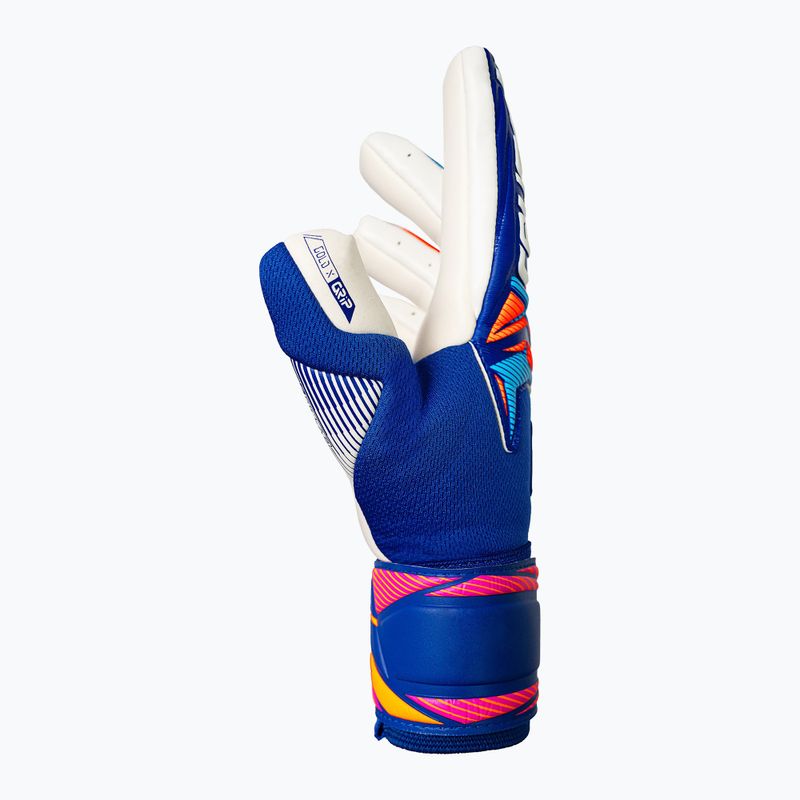 Kapuskesztyűk Reusch Attrakt Gold X NC sharp blue/white/shocking orange 4