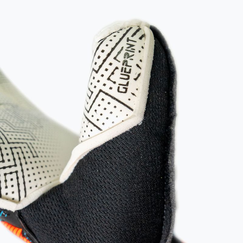 Reusch Attrakt Advance Evolution Glueprint black/aqua blue/shocking orange kapusztuskesztyű 7