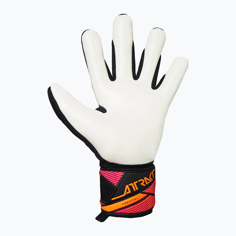 Kapus kesztyűk Reusch Attrakt Freegel Advance black/aqua blue/shocking orange 3