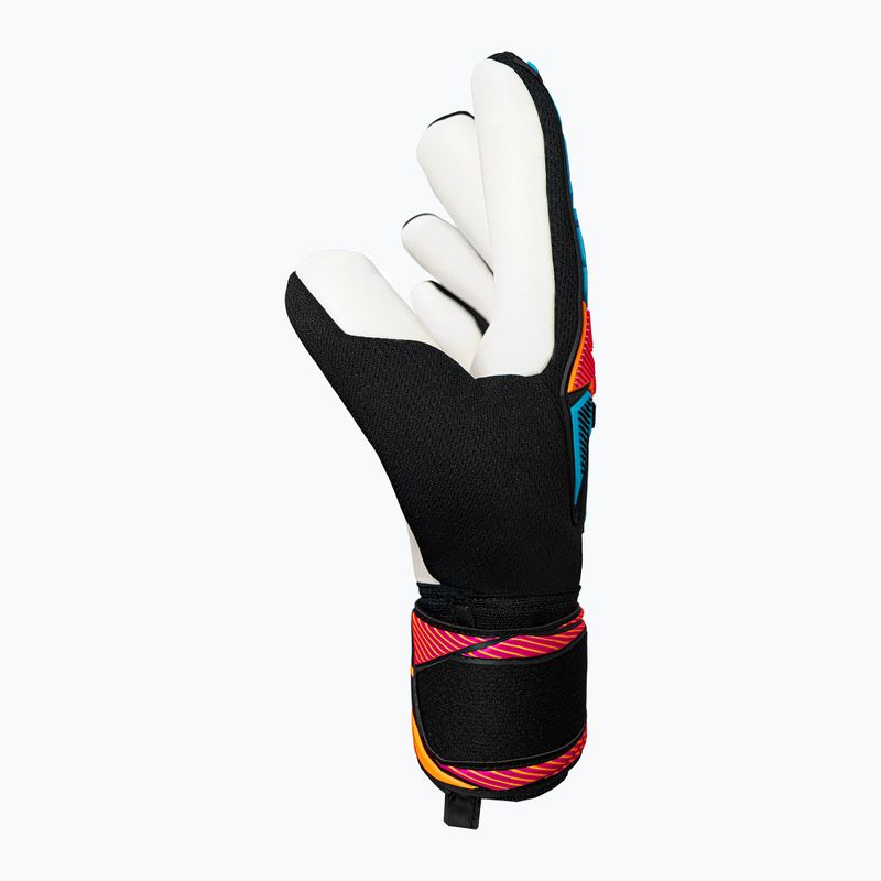 Kapus kesztyűk Reusch Attrakt Freegel Advance black/aqua blue/shocking orange 4