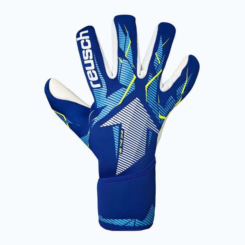 Gyermek kapuskesztyűk Reusch Fastgrip Advance Junior sharp blue/white 2