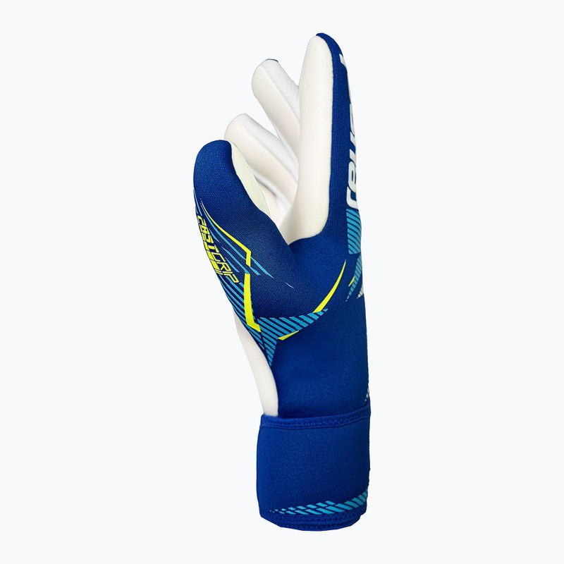 Gyermek kapuskesztyűk Reusch Fastgrip Advance Junior sharp blue/white 4