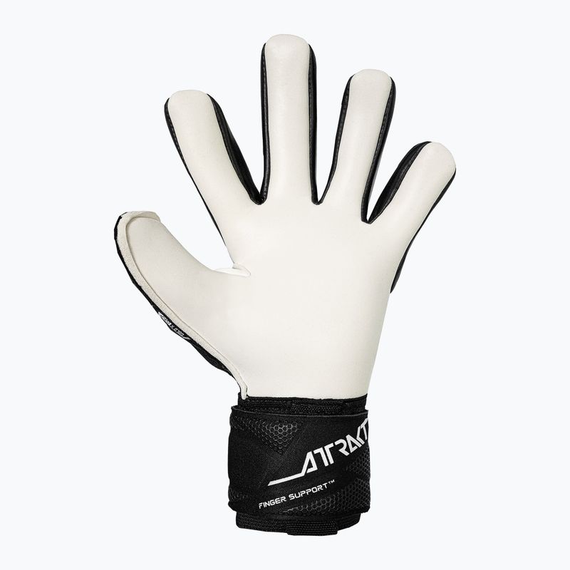 Kapus kesztyűk Reusch Attrakt Gold X NC Finger Support black/white 3