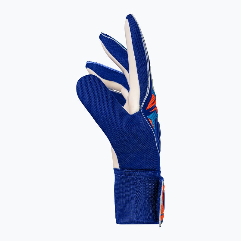 Gyermek kapus kesztyűk Reusch Attrakt Starter Solid Junior sharp blue/white/shocking orange 4