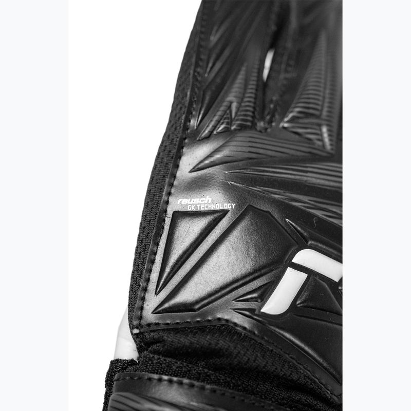 Gyermek kapuskesztyűk Reusch Attrakt Starter Solid Junior 5672514 black 7