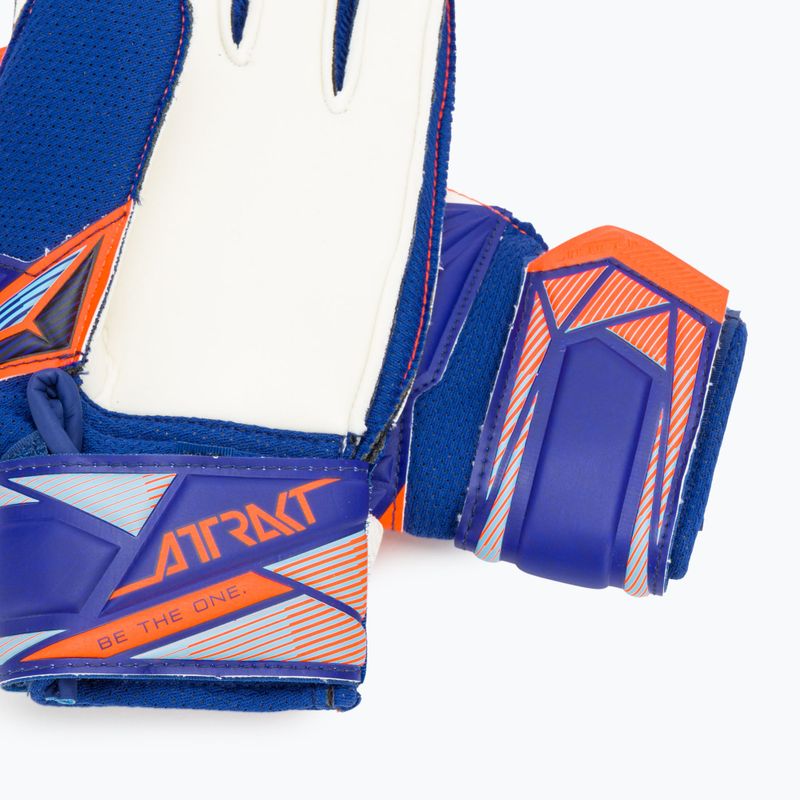 Gyerek kapus kesztyűk Reusch Attrakt Solid Junior sharp blue/shocking orange 5