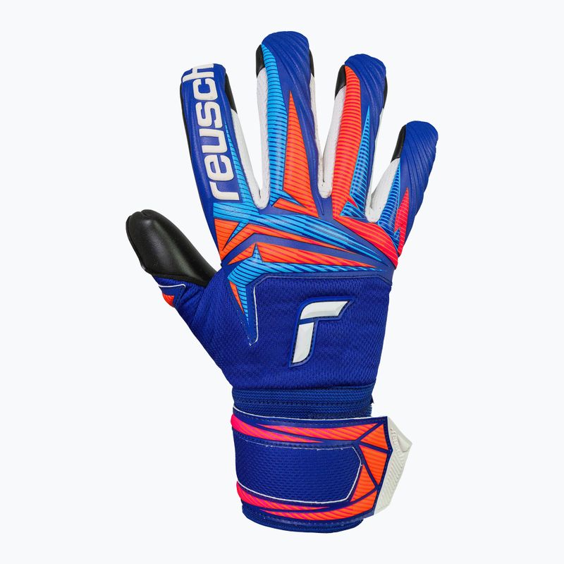Reusch Attrakt Infinity Evolution kapuszkesztyűk NC sharp blue/shocking orange/black 2