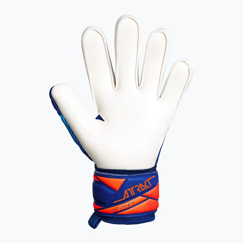Reusch Attrakt Advance kapuskesztyű sharp blue/white/shocking orange 3