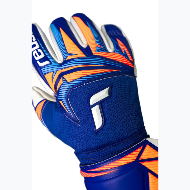 Reusch Attrakt Advance kapuskesztyű sharp blue/white/shocking orange 5