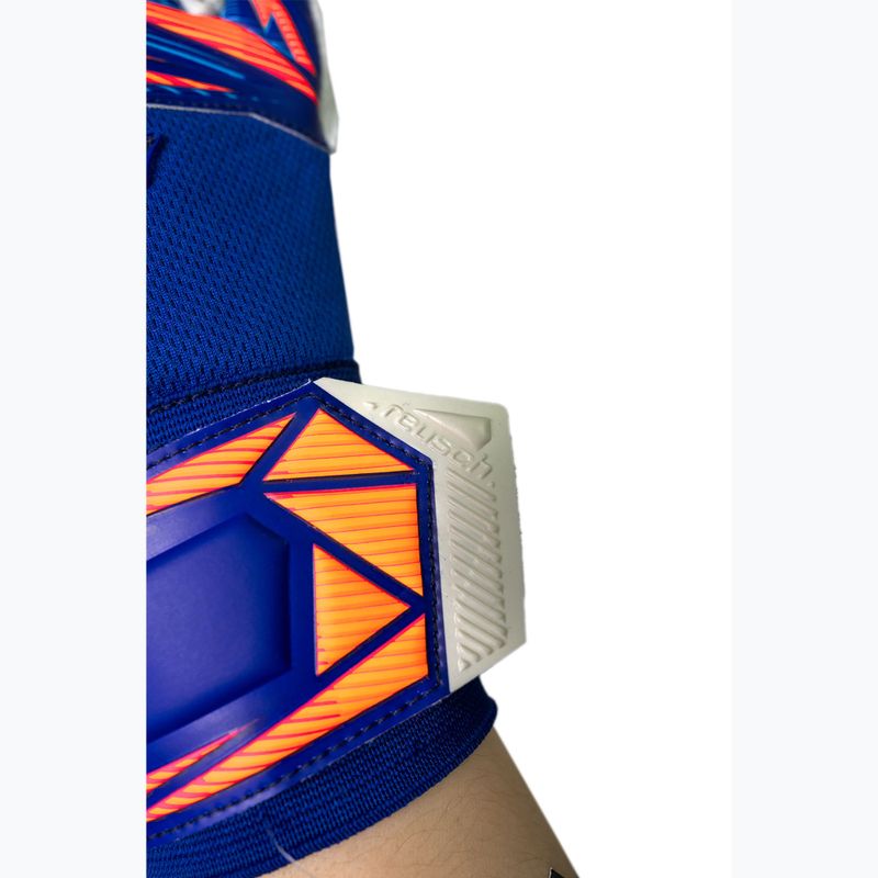 Reusch Attrakt Advance kapuskesztyű sharp blue/white/shocking orange 8