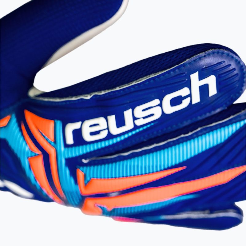 Kapus kesztyűk Reusch Attrakt Starter Solid sharp blue/white/shocking orange 7