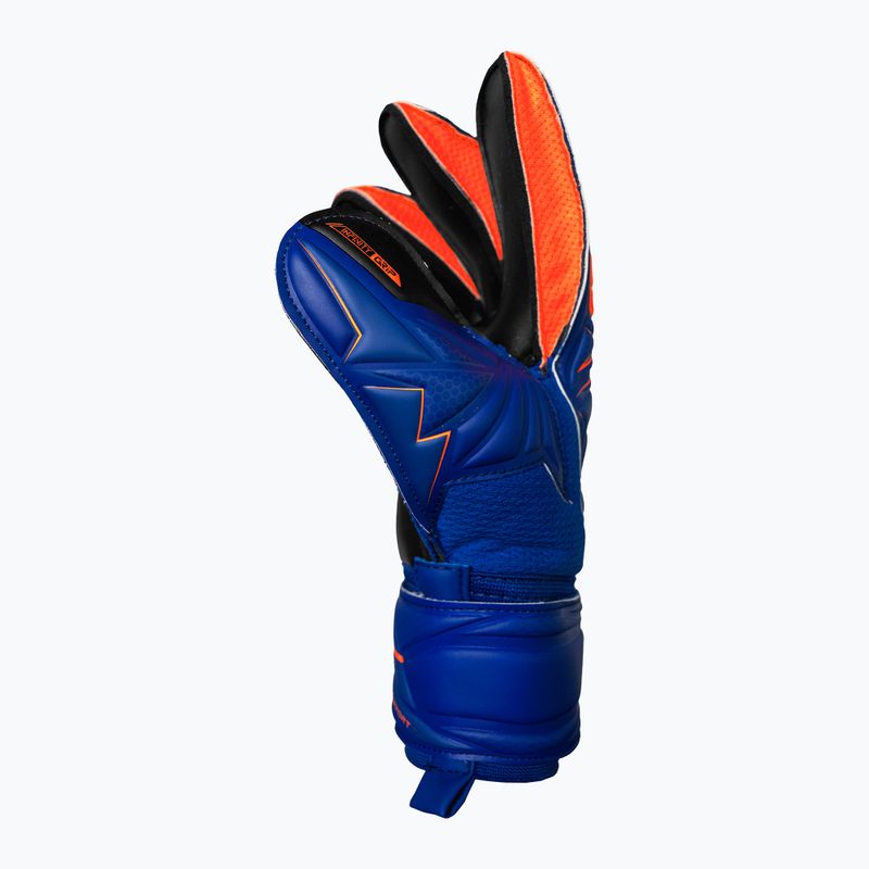 Reusch Attrakt Infinity Finger Support kapuskesztyű sharp blue/shocking orange/black 4