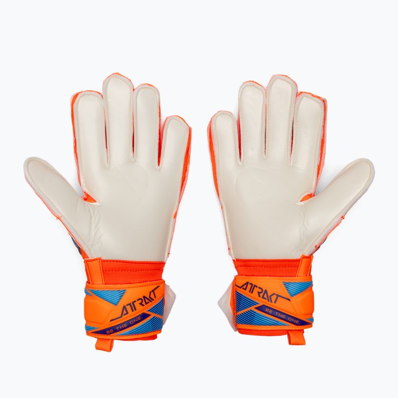 Kapuskesztyűk Reusch Attrakt Solid shocking orange/blue 3