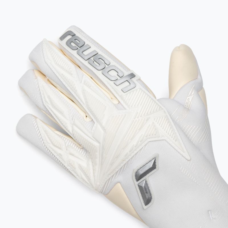 Kapus kesztyűk Reusch Attrakt Gold X Strapless white/silver 4