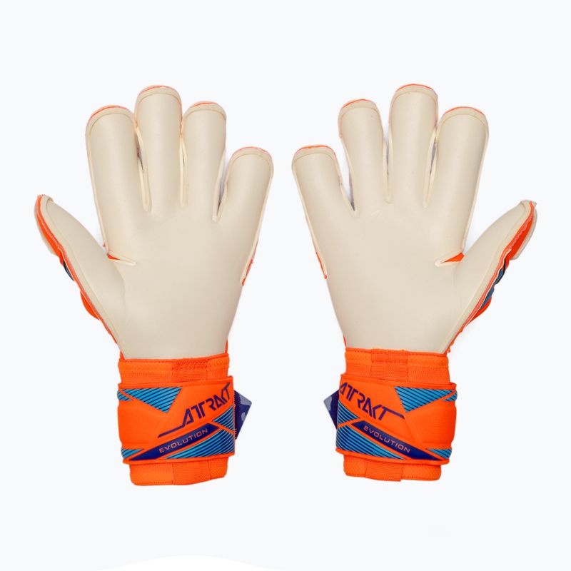 Kapus kesztyűk Reusch Attrakt Gold X Evolution shocking orange/blue 3
