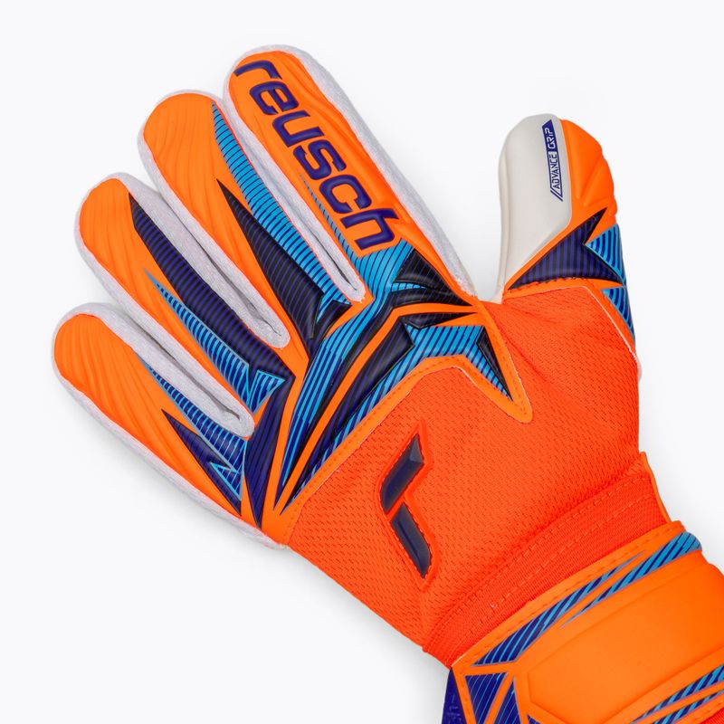 Reusch Attrakt Advance kapuszkesztyű shocking orange/blue 4
