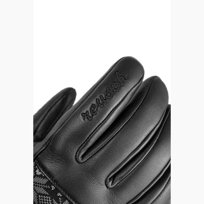 Női síkesztyűk Reusch Charlize R-Tex XT black/steel gray/silver 4