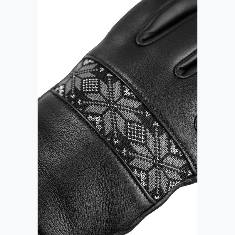 Női síkesztyűk Reusch Charlize R-Tex XT black/steel gray/silver 5