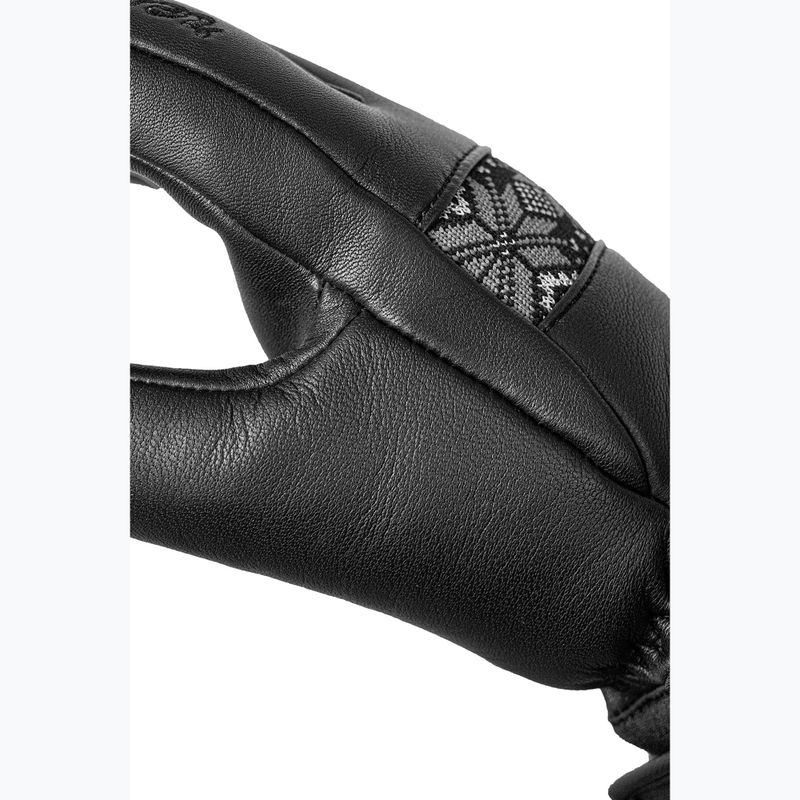 Női síkesztyűk Reusch Charlize R-Tex XT black/steel gray/silver 7