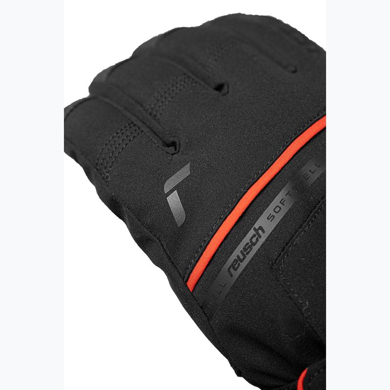 Síkesztyűk Reusch Morris GORE-TEX black/fire red 6