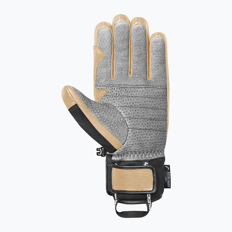 Síkesztyűk Reusch Alpine Heritage tan / black 3