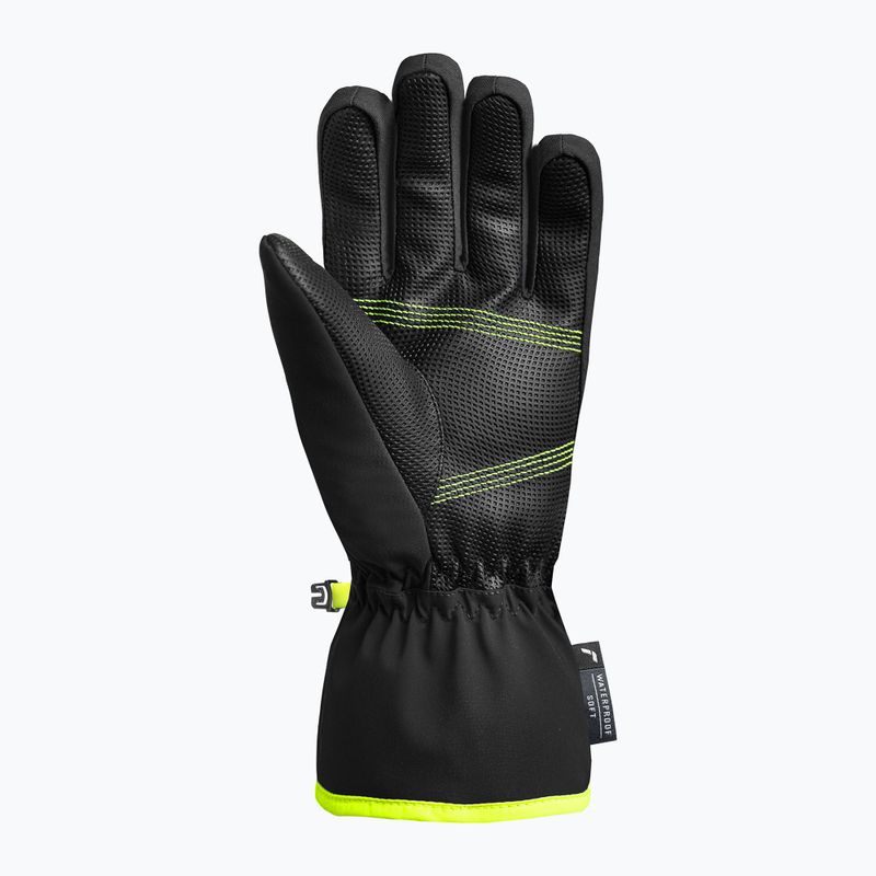Gyerek síkesztyűk Reusch Wonder R-TEX® XT Junior blck/bril blu/safety yell 3