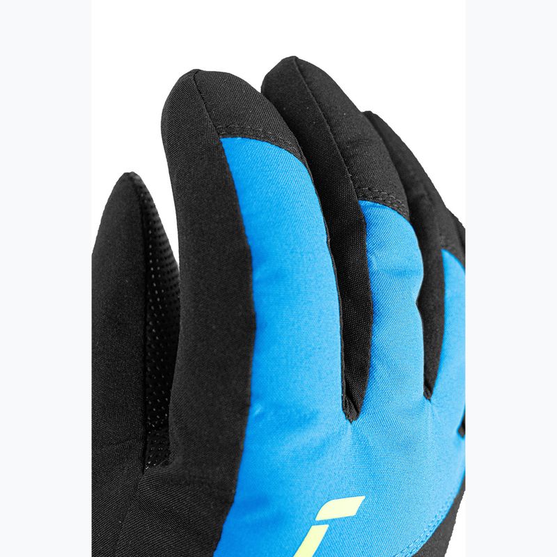 Gyerek síkesztyűk Reusch Wonder R-TEX® XT Junior blck/bril blu/safety yell 4