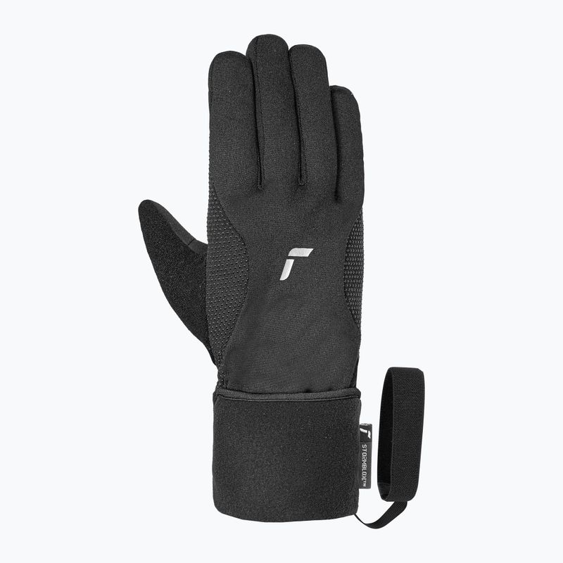 Síkesztyűk Reusch Fabio Stormbloxx Touch-Tec black/silver 2