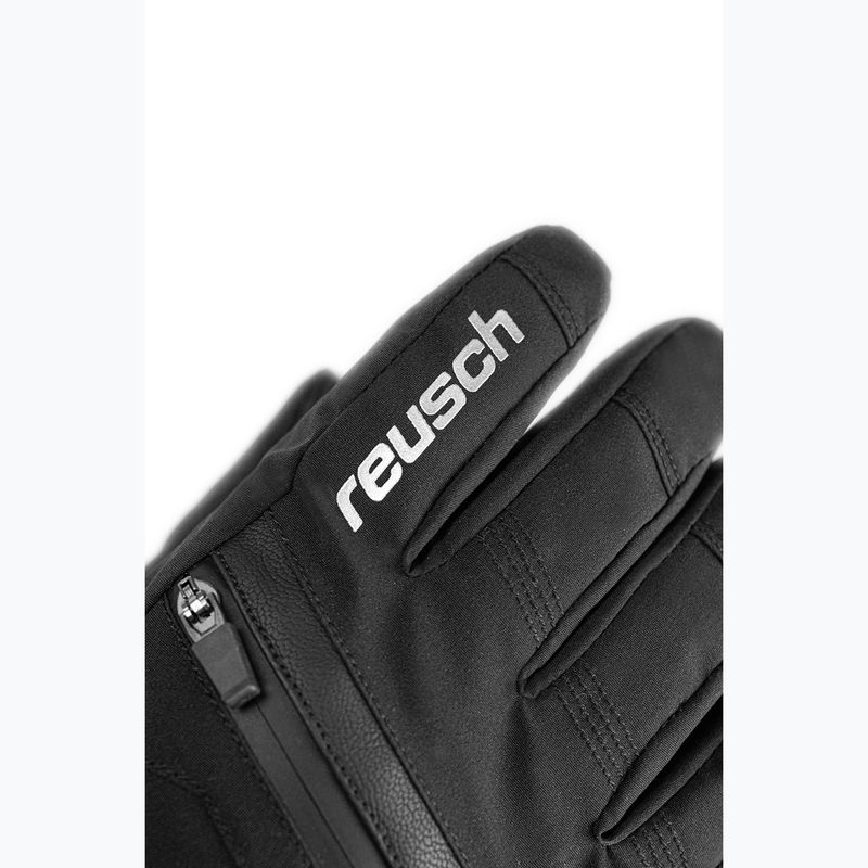 Gyerek síkesztyűk Reusch Lan R-Tex XT black/silver 4