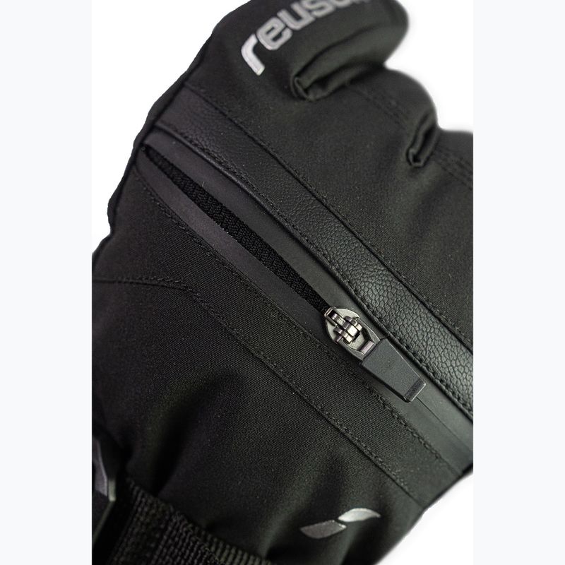 Gyerek síkesztyűk Reusch Lan R-Tex XT black/silver 5