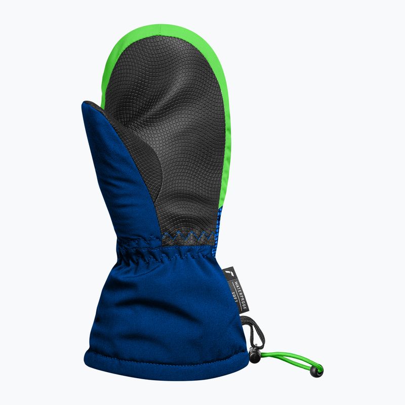 Gyerek síkesztyűk Reusch Maxi R-Tex XT Mitten surf the web/green gecko 3