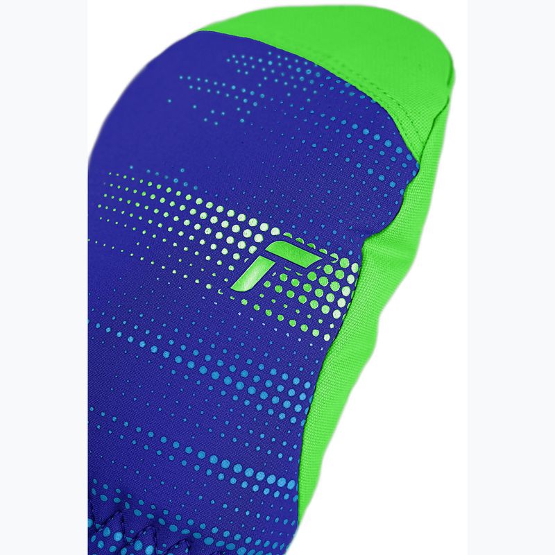 Gyerek síkesztyűk Reusch Maxi R-Tex XT Mitten surf the web/green gecko 4